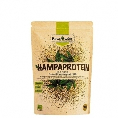 Rawpowder Ekologiskt Hampaprotein 500 g